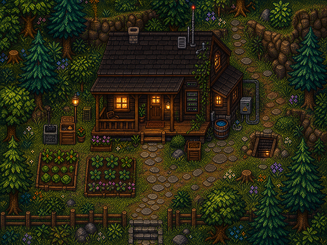 Richard's cottage exterior